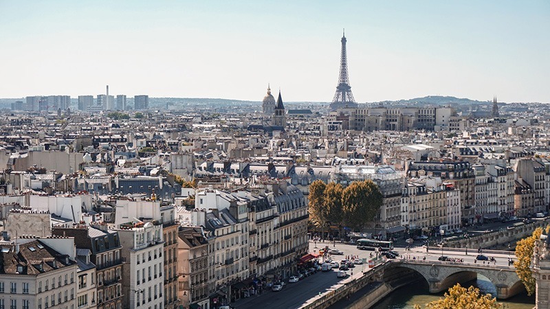 View over Paris