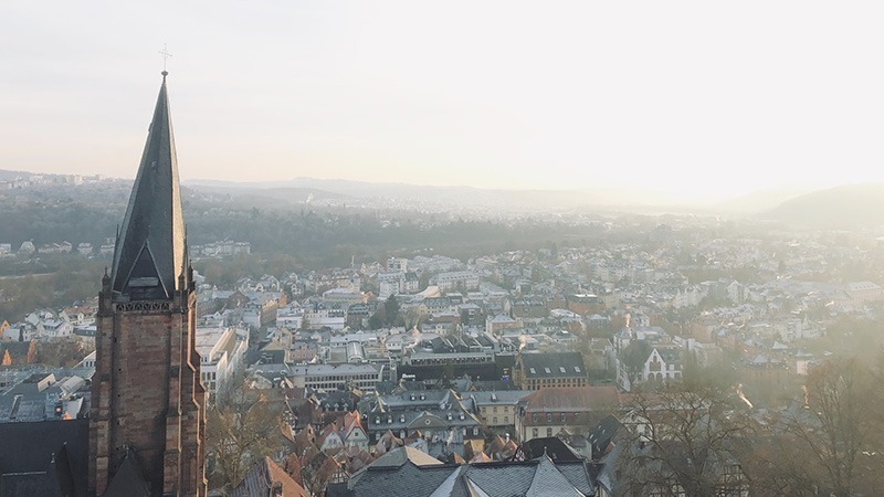 The city of Marburg